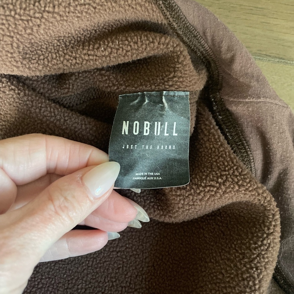 Nobull Performance Crew Mocha Sweatshirt Size Medium - Picture 6 of 6